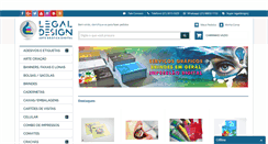 Desktop Screenshot of legaldesign.com.br